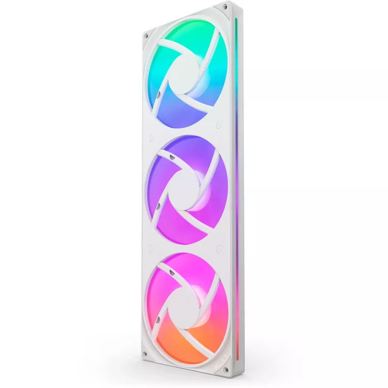 Ventiliatorių rinkinys NZXT F420 RGB Core (baltas)