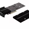 Synology M2D20 M.2 NVMe SSD adapterio kortelė PCIe