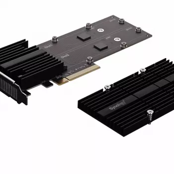Synology M2D20 M.2 NVMe SSD adapterio kortelė PCIe