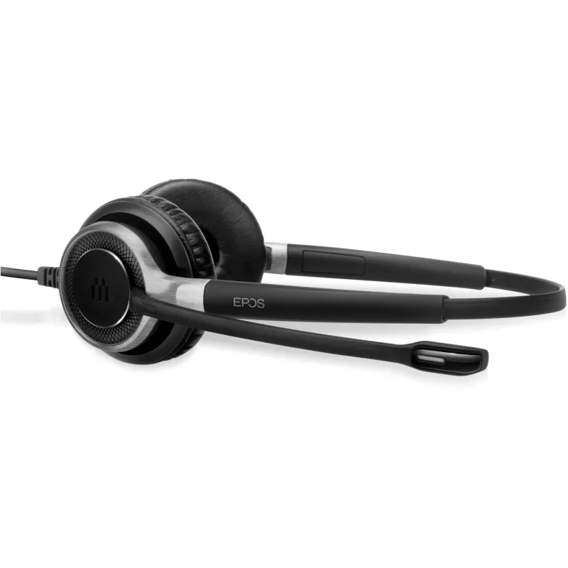 EPOS IMPACT SC 660 USB ML Ausinės su mikrofonu, laidinės, USB-A, juodos ir sidabrinės spalvos