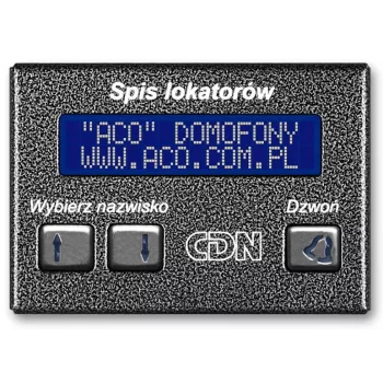 ACO CDN-230E GR Elektroninis nuomininkų inventorius grafitas