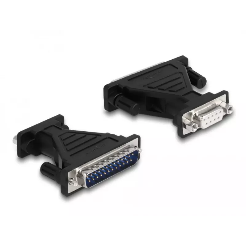 DeLOCK Adapter USB 2.0 Type-A į RS-232 D-Sub 9 + D-Sub 25