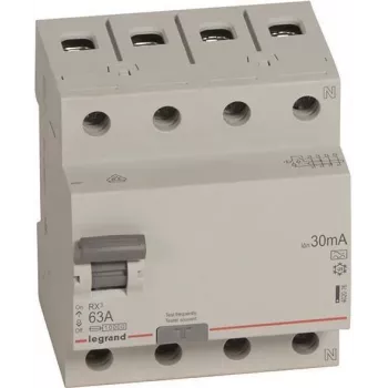 LEGRAND 402076 apsauginis išjungiklis 63A 4P 30mA (402076)