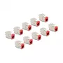 DeLOCK 88115 keystone modulis plokščias raudonas RJ-45 10 vnt.