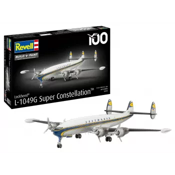 Plastikinis modelio rinkinys REVELL Lockheed L.1049G Super Constellation Lufthansa mastelinis modelis