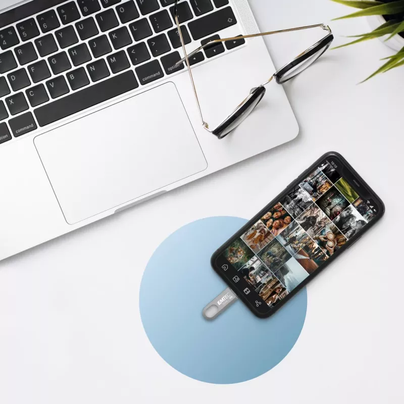 USB atmintukas Emtec 64 GB USB-A / USB-C D280