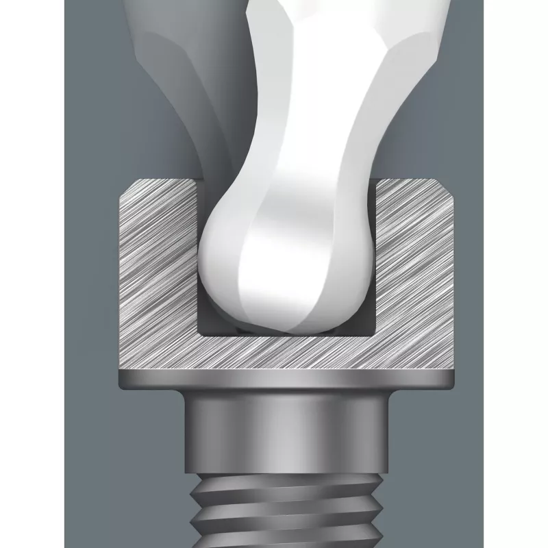 L formos šešiabriaunių raktų rinkinys Wera 950/9 Hex-Plus 1