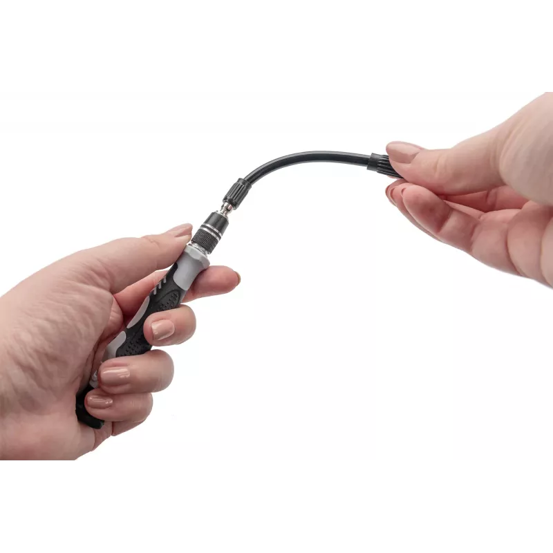 Atsuktuvų rinkinys preciziniams darbams Digitus 115 dalių, 98 antgaliai Security Torx Hex Phillips