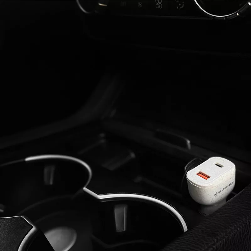 Automobilinis įkroviklis Tellur TLL151341 36W 6A PD18W QC3.0 – USB greitasis įkrovimas automobilyje