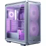 PC korpusas Cooler Master MasterFrame 500 Mesh – juodas su permatomu šonu