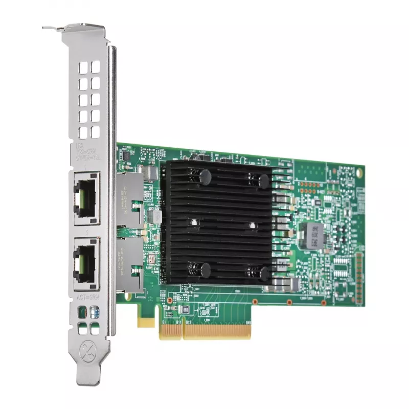 Tinklo plokštė BROADCOM P210TP PCIe 3.0, 2× 10GBASE-T, vidinė, skirta Windows/Linux