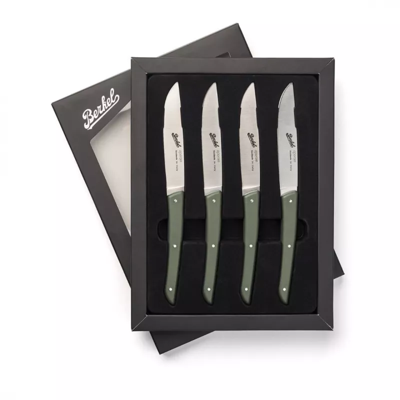 Steakiniai peiliai Berkel KCO4SW11SROBL nerūdijantis plienas 11 cm 4 vnt.