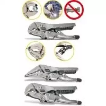 Hazet Automatinė Gnybtinė Veržlė Pusapvalė 0–44 mm 230 mm 755-10A