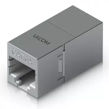 Inlinis RJ45 jungtis UBIQUITI UACC-RJ45-COUPLER-C6A kompaktiška — RJ45 Cat6A inlinė jungtis