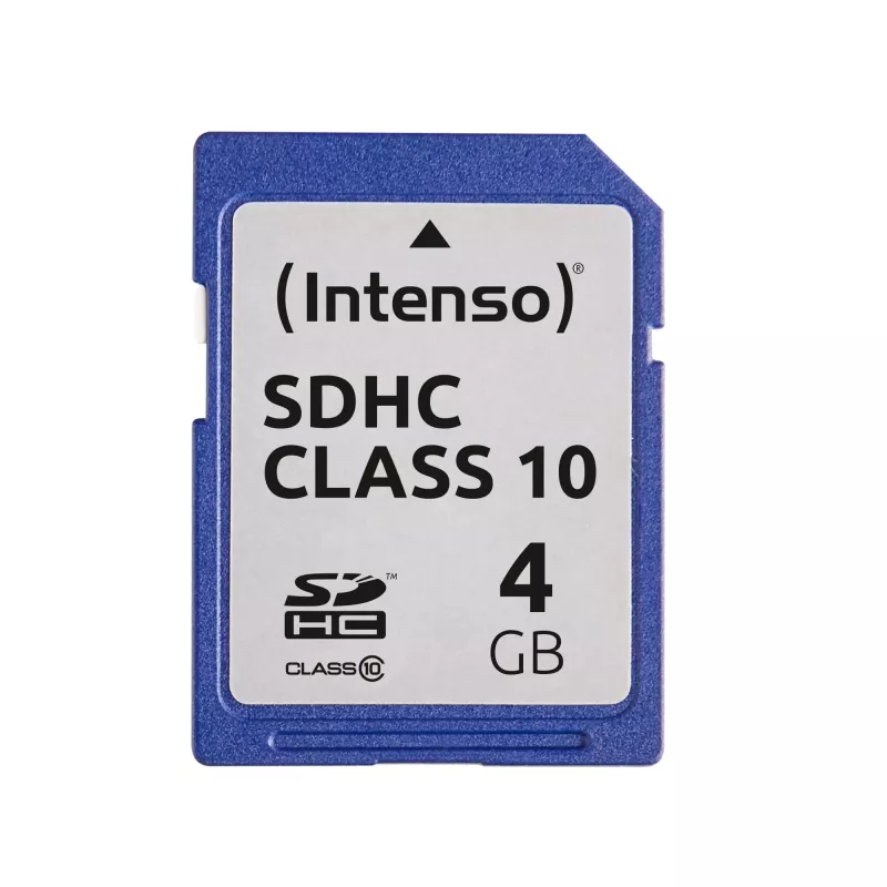 INTENSO atminties kortelė SDHC 4GB C10/3411450