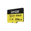 „Lexar Professional GOLD 256 GB MicroSDXC UHS-II“ – greita atminties kortelė 4K vaizdo įrašams ir žaidimams