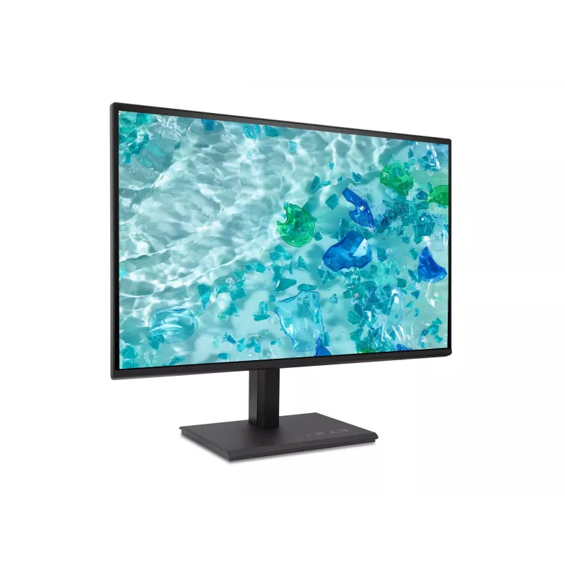 68,6 cm (27 colių) 2560x1440 Acer Vero B7 B277UGbemiqpruzx 16:9 IPS 4ms 120Hz HDMI(2.0) DisplayPort(1.2) USB-C(90W) Garsiakalbiai Juodas