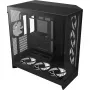NZXT H9 Flow RGB+ Midi Tower kompiuterio korpusas juodas