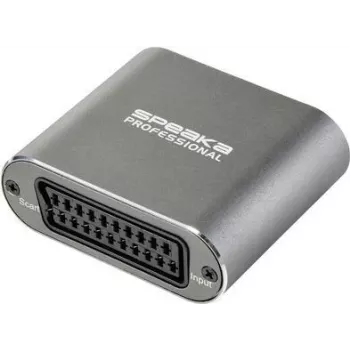 SpeaKa Professional TV, monitorius keitiklis SP-SHC-200 [SCART - HDMI] 1920 x 1080 pikselių (SP-10461516)