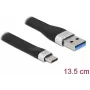 FPC plokščias juostinis kabelis DeLOCK USB 3.2 Gen 1 85771