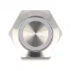 Mygtukinis skydelis DeLOCK 20977 sidabrinis 230V 3A
