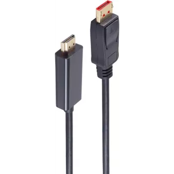 Laido adapteris ShiverPeaks BS10-71045 3 m DisplayPort į HDMI juodas