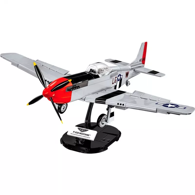 Konstrukcinis žaislas Top Gun Maverick P51D Mustang, mastelis 1:32, COBI