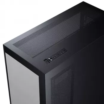 PHANTEKS NV-Series NV5 MK2 ATX korpusas, grūdintas stiklas, DRGB - Satin Black + 3 vnt. M25 Gen2 PWM D-RGB Reverse Blade ventiliatoriai + 1 normalus ventiliatorius - 120 mm