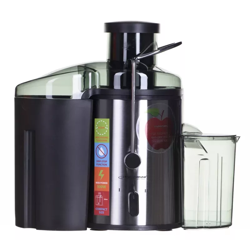 Sulčiaspaudė ESPERANZA EKJ002 — 500 W, nerūdijantis plienas/juoda