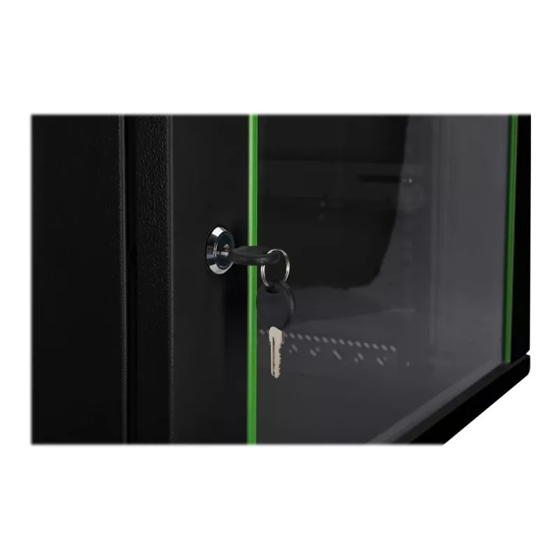 DIGITUS Dynamic Basic DN-19 16-U-EC-SW - tinklo spinta - skirta montavimui ant sienos - RAL 9005 - 16U - 48,3 cm (19 inch)
