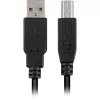 USB laidas Sharkoon USB 2.0 1 m USB A USB B juodas