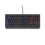 Žaidimų klaviatūra Genesis THOR 230 TKL RGB su Outemu Red jungikliais, laidinė USB, be skaičių bloko