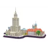 3D Dėlionė – Varšuvos panorama Cityline
