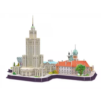 3D Dėlionė – Varšuvos panorama Cityline