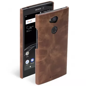 Dėklas Krusell Sunne Sony XPERIA L2 14 cm (5.5 colio) Ruda