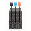 Logitech Saitek Pro Flight Throttle Quadrant - Gasregler - verkabelt - für PC (945-000015)