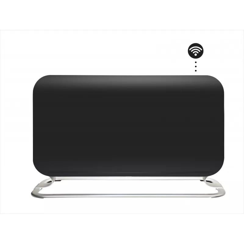 Mill konvekcinis šildytuvas CO1200WIFI3BLACK GEN3, 1200 W, WiFi + programėlė, tinka iki 18 m² patalpoms, LED ekranas, juodas