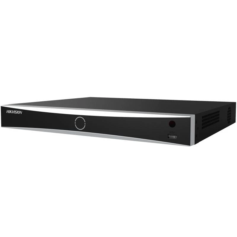 Tinklinis vaizdo registratorius Hikvision DS-7608NXI-K2(D) – 8 kanalų, 4K raiška, 10 TB kietasis diskas, 1U, juodas