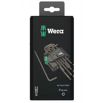 Wera 05073598001 L formos TORX raktų rinkinys 9 vnt.