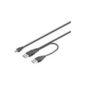 Wentronic 93587-GB USB laidas juodas