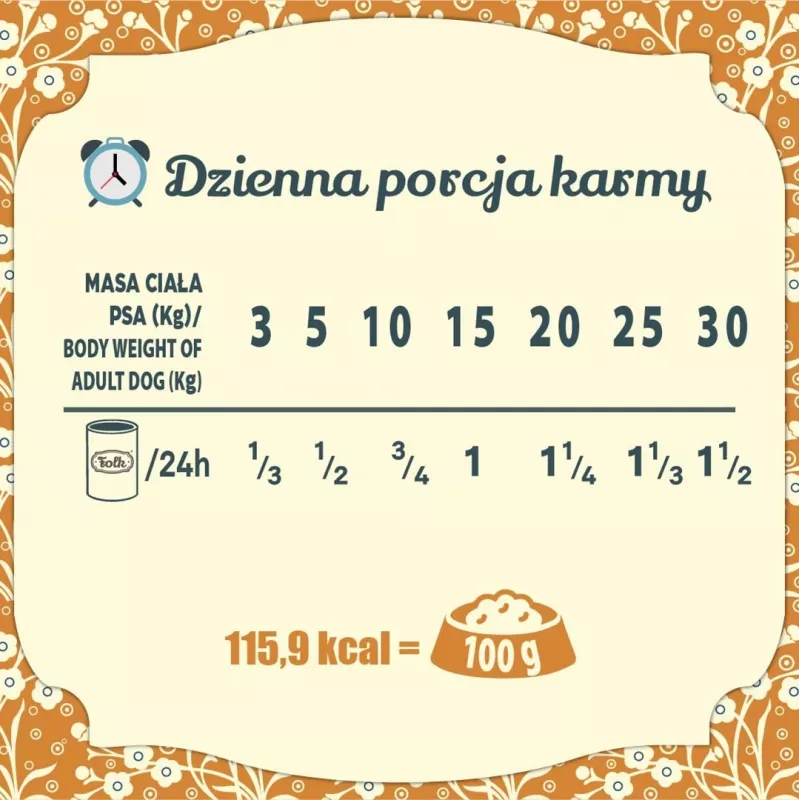 FOLK Tradicinis lenkiškas triušienos patiekalas - šlapias šunų maistas - 800g