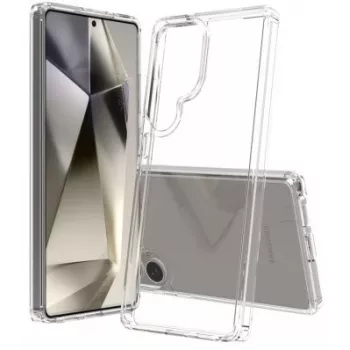 Dėklas Screenor BUMPER Samsung Galaxy S25 Ultra 17,5 cm Skaidrus