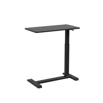 Tiesus kompiuterinis stalas Gembird TVS-DESK-02-BK juoda medžio drožlių plokštė