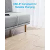 USB A į USB C laidas Anker A81H5G21 — 0,9 m, baltas