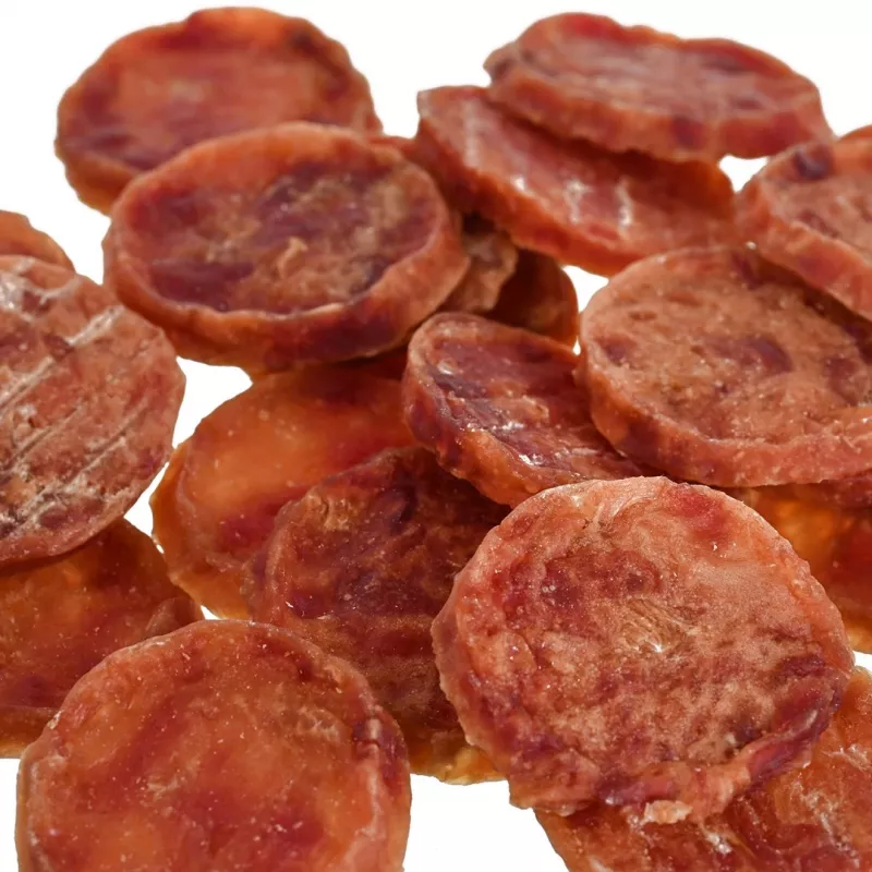 PETITTO šunų skanėstas antienos ir vištienos paplotėliai 500 g