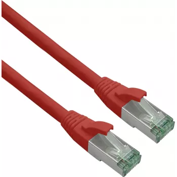 Helos Patch Cable – RJ-45 (M) į RJ-45 (M) Cat6 7,5 m raudonas