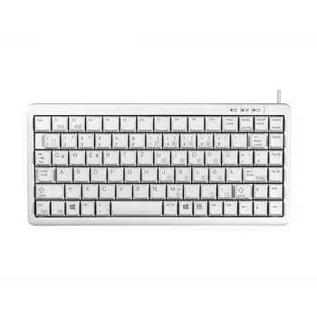 CHERRY Compact klaviatūra, Combo (USB + PS/2), QWERTY, pilka