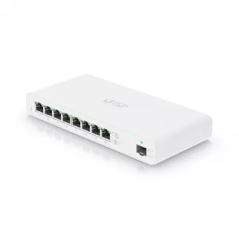 Ubiquiti Networks UISP valdomas L2 Gigabit Ethernet (10/100/1000) Power over Ethernet (PoE) jungiklis baltas (UISP-S-EU)