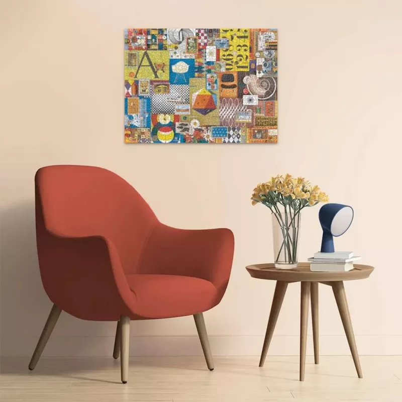 Dėlionė Eames Collectors Edition – Namų kortos (1500 dalių)