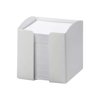 Durable TREND Square White užrašų bloknotas 105x100x100 mm